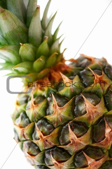 close-up pineapple