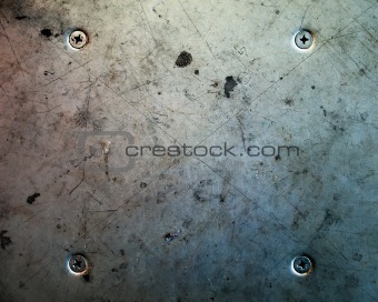 Surface of Old Grunge steel plate