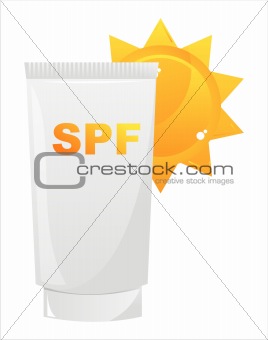 sunblock cream