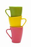 Beautiful color mugs