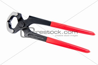 Manual bench tools, isolated on a white background