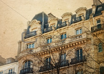 old-fashioned building in Europe 