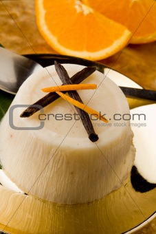 Vanilla Orange Pudding