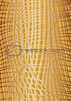 Vector textures gold reptile skin