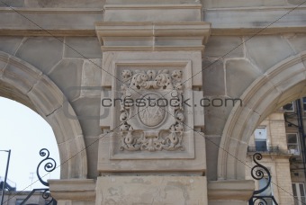 Carved Coat of Arms