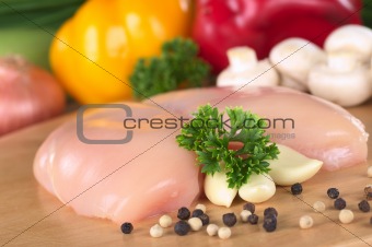 Raw Chicken Breast