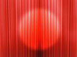 Curtains of a theater stage 