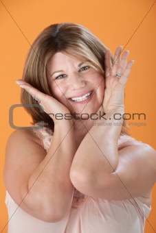 Happy Middle-aged Woman
