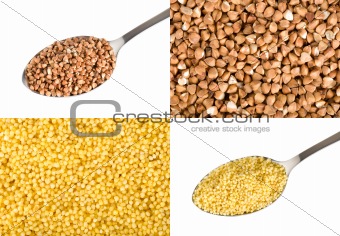 Buckwheat and millet