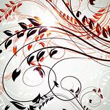 Floral vector banners