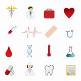 Medical health care symbols