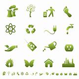 Environment and ecology symbols