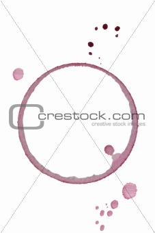 Red Wine Glass Ring