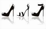 black shoes icons