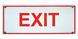 Exit sign 