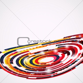 abstract techno background