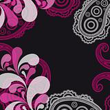 abstract paisley background with place for your text 
