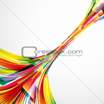Abstract bright background. Vector