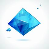 Abstract vector crystal design.