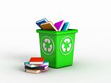 Books in recycle bin