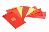 Eight Chinese new year red packets