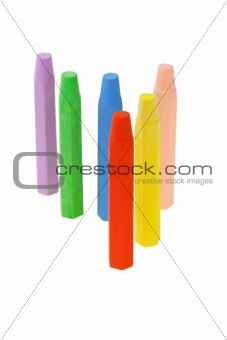 Multicolor oil pastel crayons