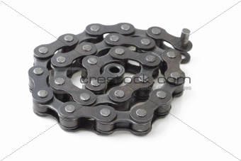 Bicycle metal link chain 