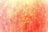 Red apple skin texture