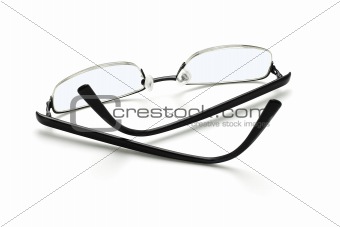 Spectacles on white