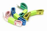 Color measuring tapes