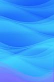 Blue waves abstract background