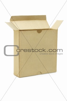 Open paper box