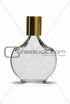 Perfume in a glass bottle