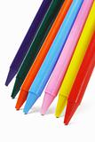 colorful crayon pencils