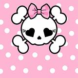 Cute Skull with bow
