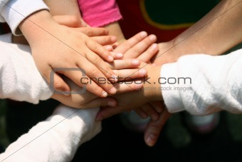Children's hands