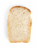 Piece of white bread