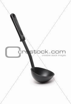 Modern Black Ladle