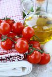 Pasta ingredient olive oil, tomato Italian Still Life