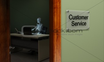Dead customer service