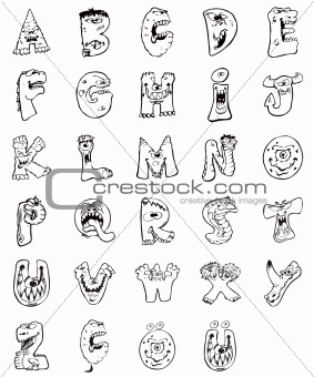 animals letters