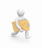 Letter delivered or letter delivery