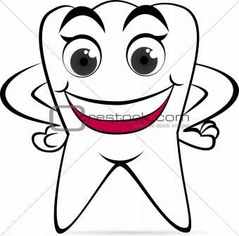 Cartoon Dental Smile