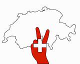 Switzerland hand signal