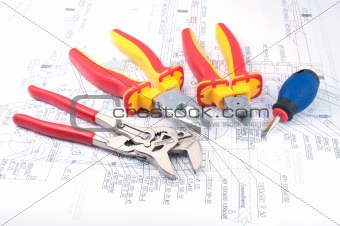 Assorted Tools on diagram 
