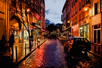 Paris night walk
