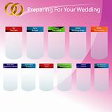 Preparing For Your Wedding Day Chart