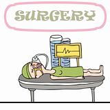 Woman Having Surgery