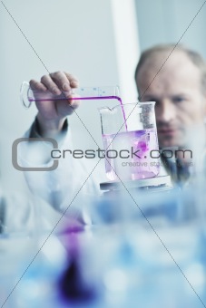 research and  science people  in laboratory