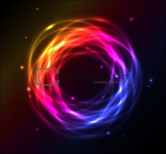 Colorful plasma background